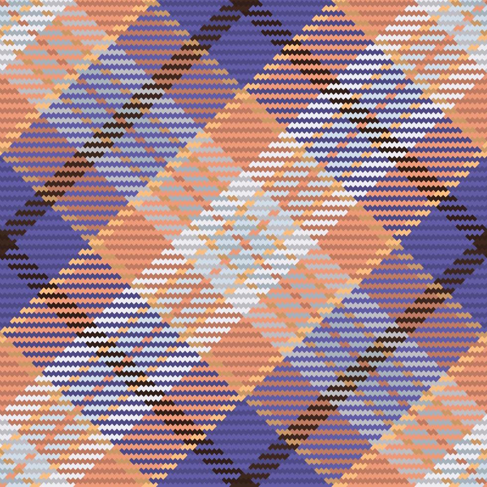 Seamless pattern of scottish tartan plaid. Repeatable background with check fabric texture. Vector backdrop striped textile print.