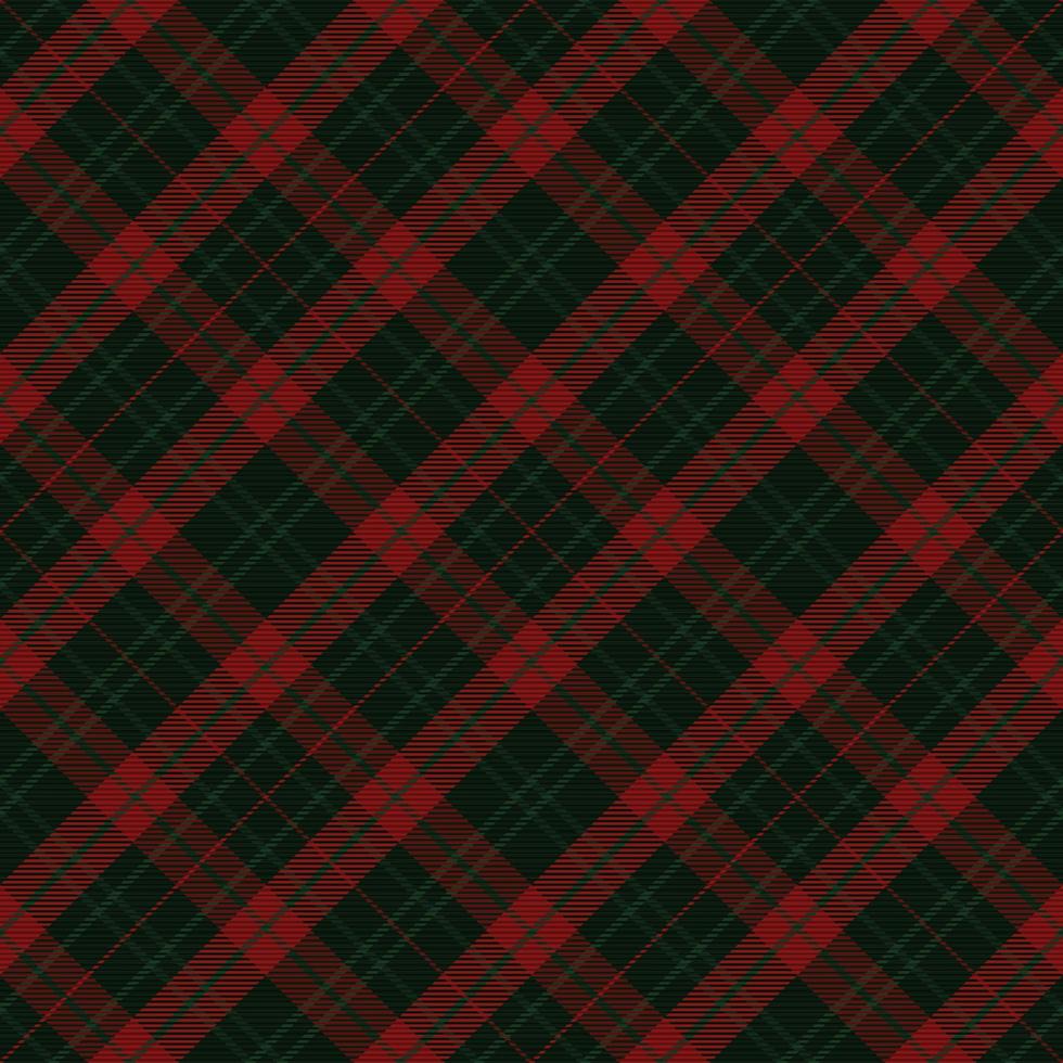 Tartan plaid pattern in red. Print fabric texture seamless. Check vector background.