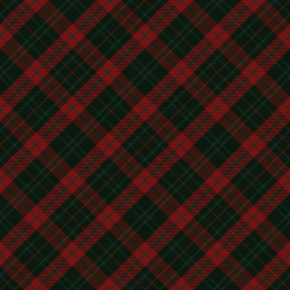 Tartan plaid pattern in red. Print fabric texture seamless. Check vector background.