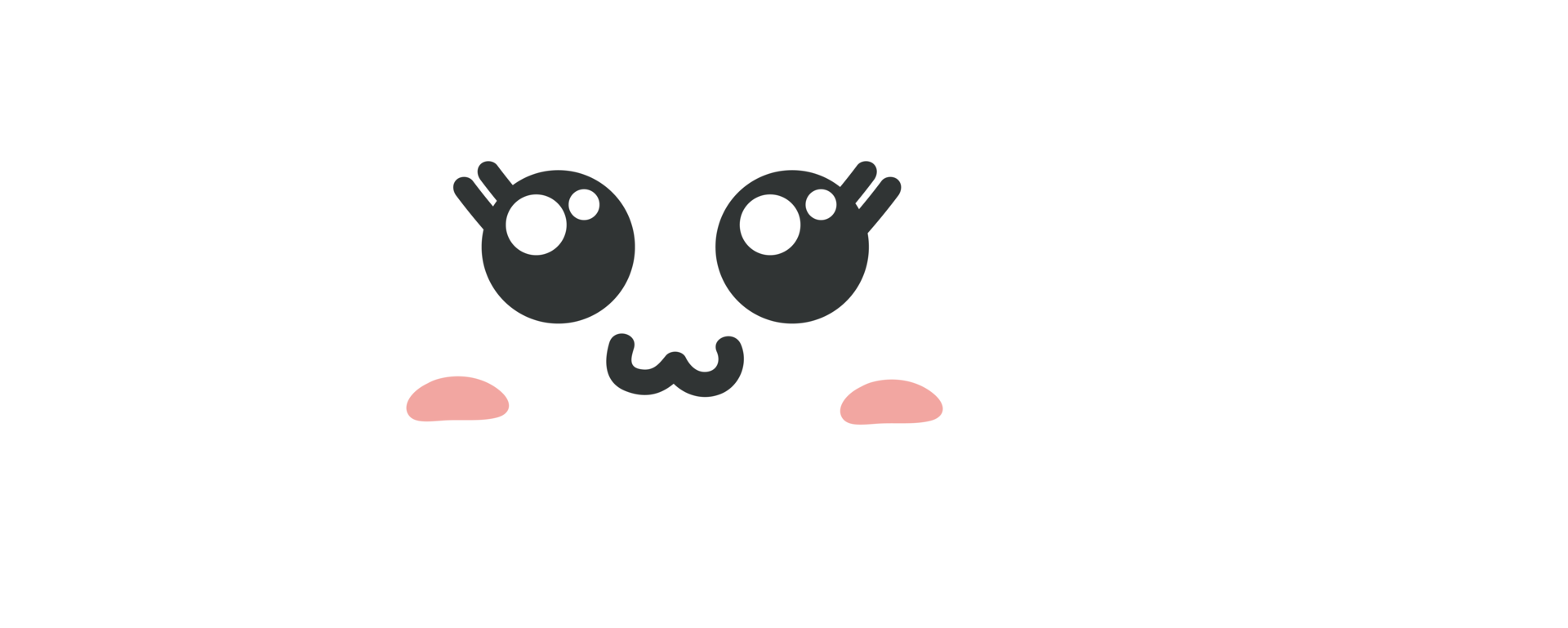 cute white cloud cartoon character crop-out png