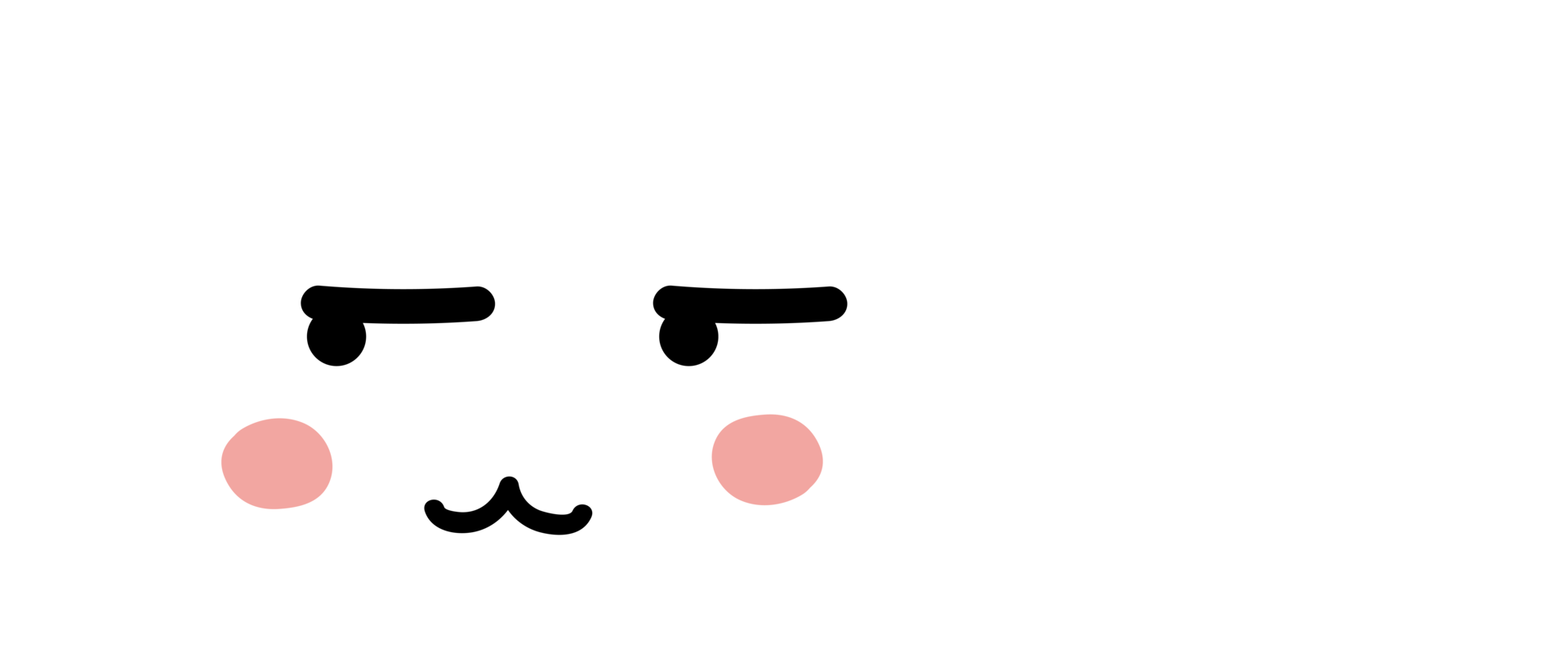 annoyed white cloud cartoon character crop-out png