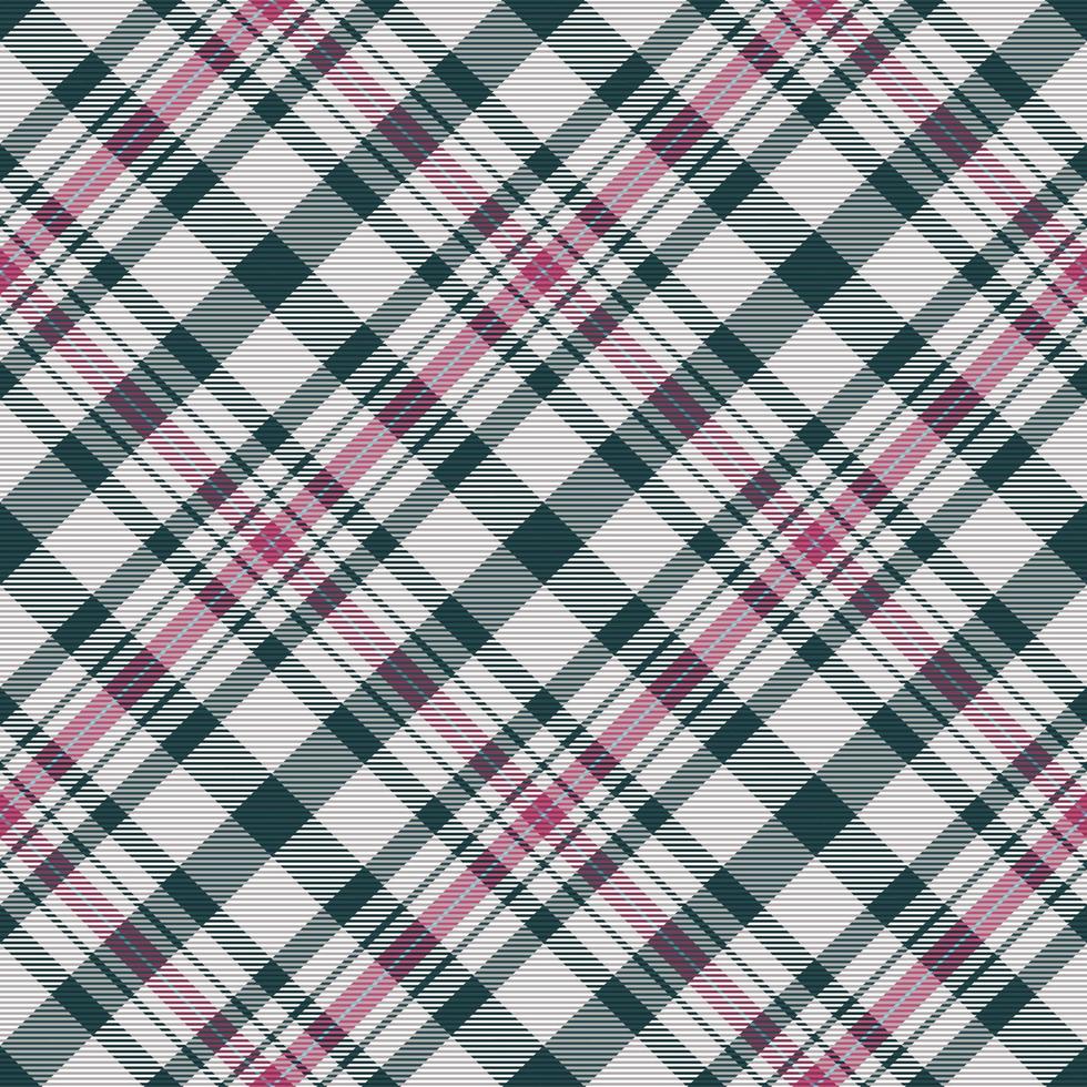 patrón de cuadros sin costuras. compruebe la textura de la tela. fondo cuadrado de rayas. diseño textil vectorial. vector