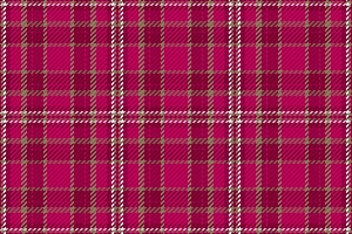 Seamless pattern of scottish tartan plaid. Repeatable background with check fabric texture. Vector backdrop striped textile print.