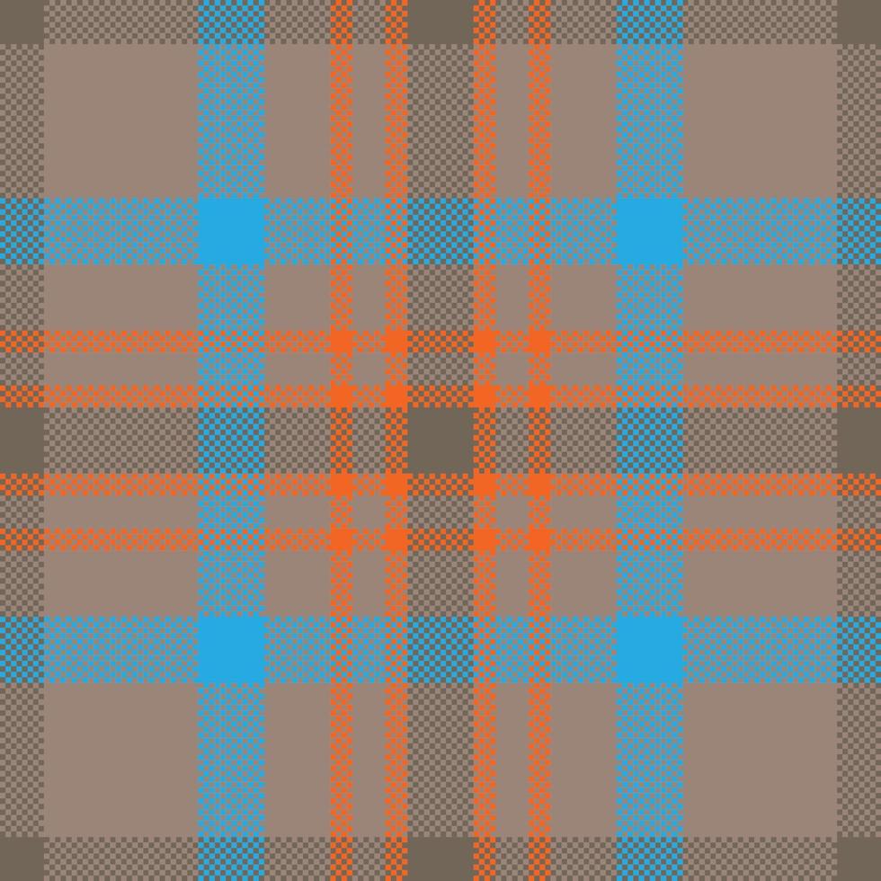 Pixel background vector design. Modern seamless pattern plaid. Square texture fabric. Tartan scottish textile. Beauty color madras ornament.