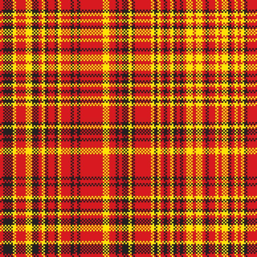 Tartan plaid pattern seamless. Print fabric texture. Check vector background.