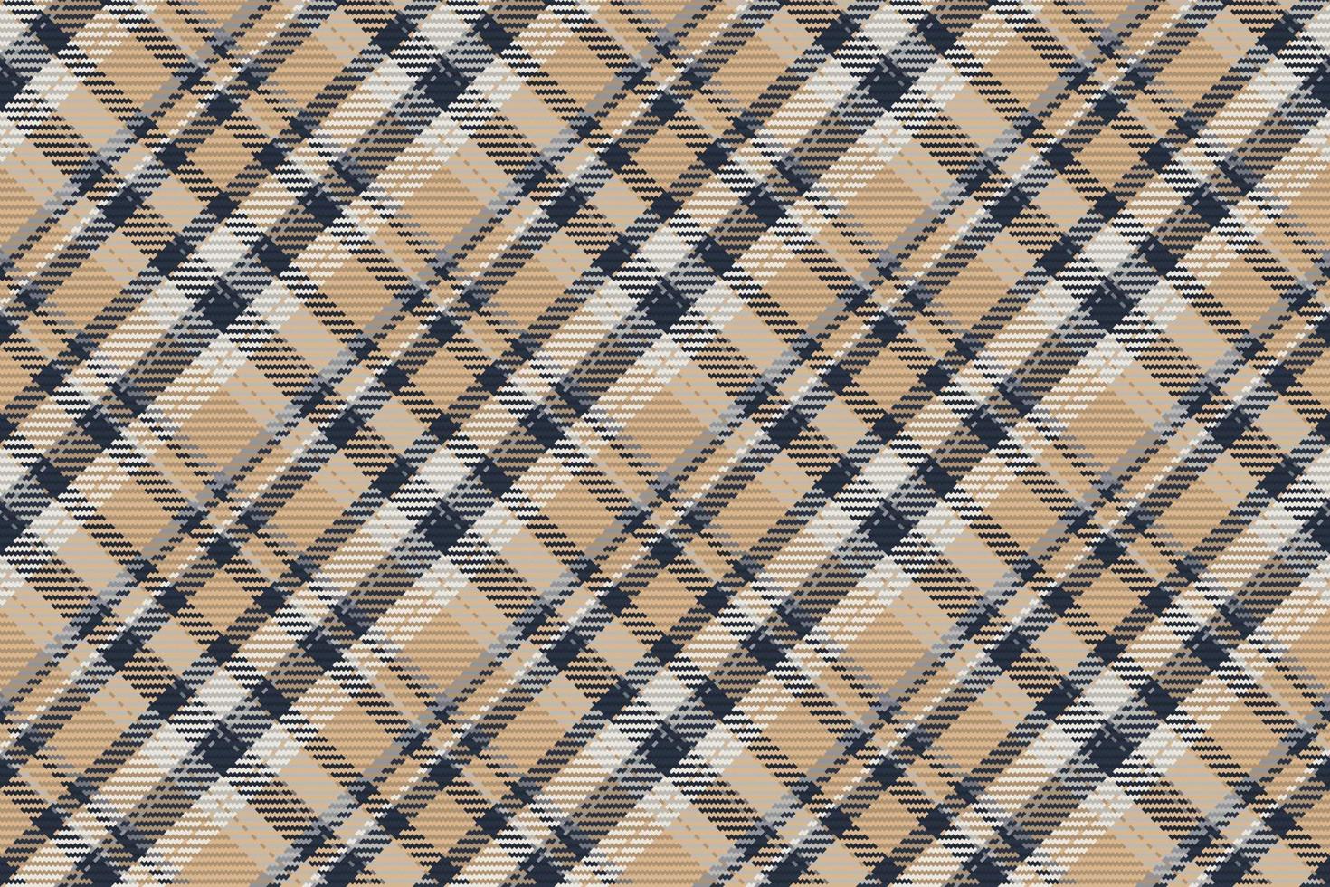 Seamless pattern of scottish tartan plaid. Repeatable background with check fabric texture. Vector backdrop striped textile print.