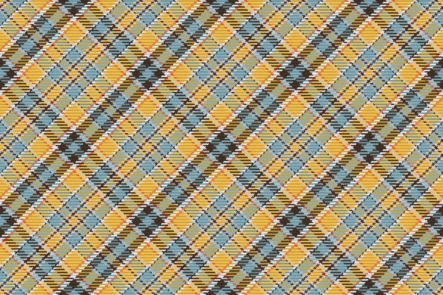 Seamless pattern of scottish tartan plaid. Repeatable background with check fabric texture. Vector backdrop striped textile print.