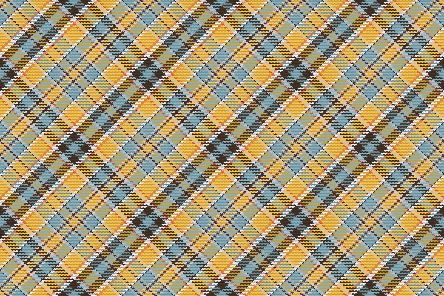 Seamless pattern of scottish tartan plaid. Repeatable background with check fabric texture. Vector backdrop striped textile print.