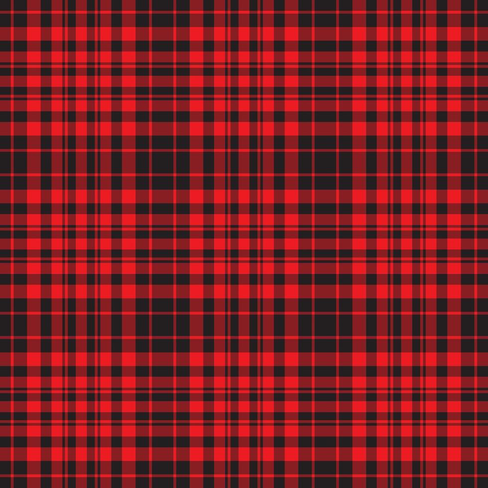 Plaid seamless pattern. Vector background of textile ornament. Flat fabric design.