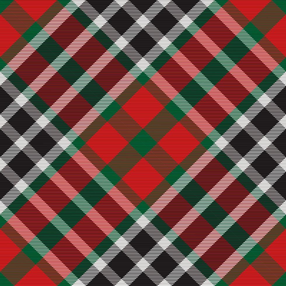 Plaid pattern seamless. Check fabric texture. Stripe square background. Vector textile design.