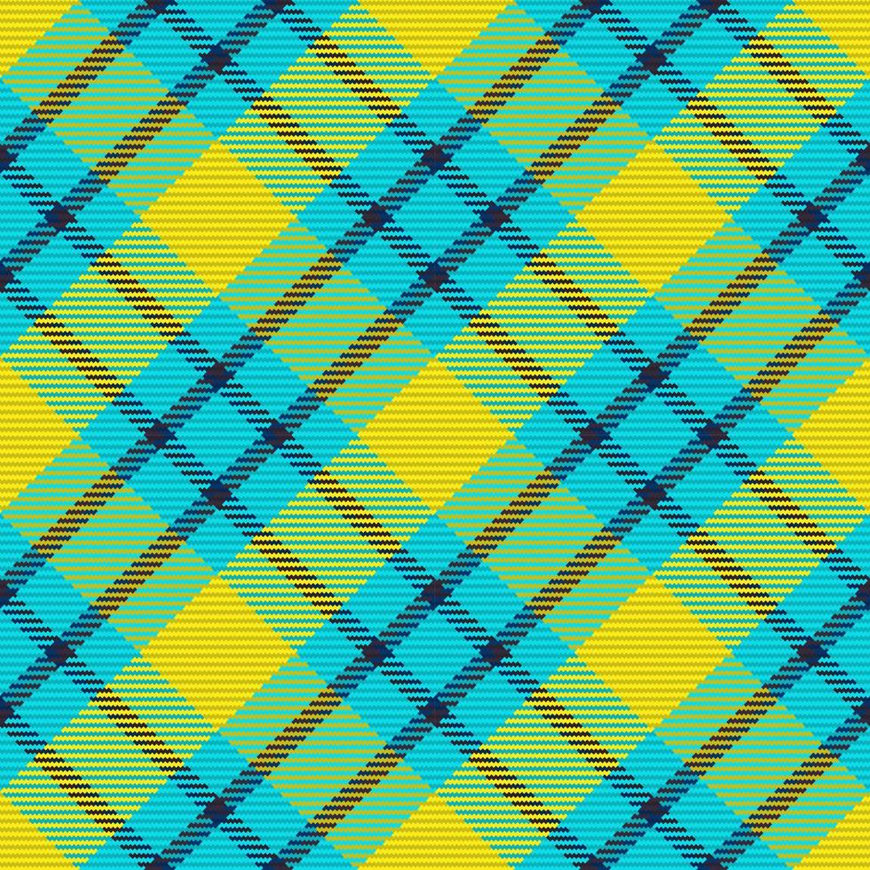 Seamless pattern of scottish tartan plaid. Repeatable background with check fabric texture. Vector backdrop striped textile print.