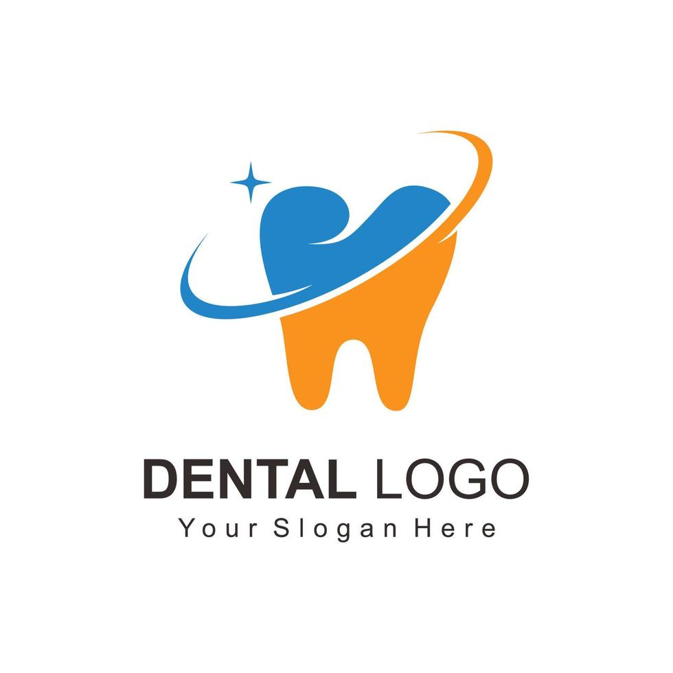 logotipo de vector dental