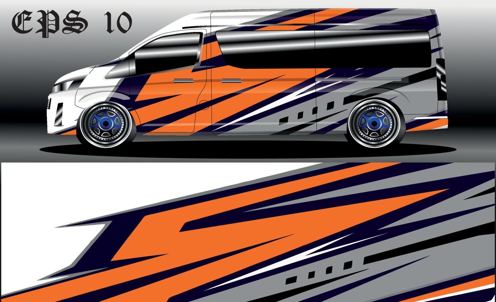 racing background vector for camper car wraps and more