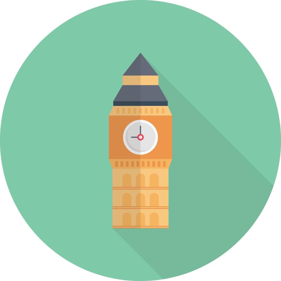 big ben ilustración vectorial sobre un fondo. símbolos de calidad premium. iconos vectoriales para concepto y diseño gráfico. vector