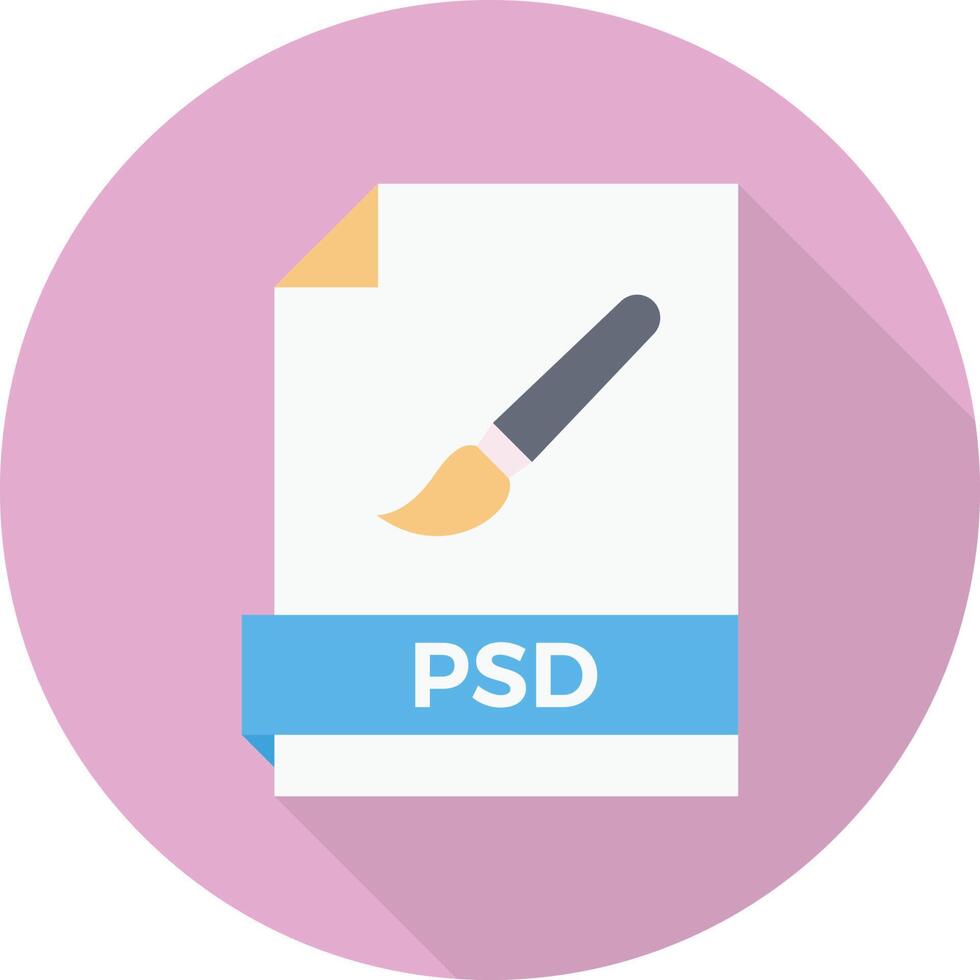 ilustración de vector de archivo psd en un fondo. símbolos de calidad premium. iconos vectoriales para concepto y diseño gráfico.