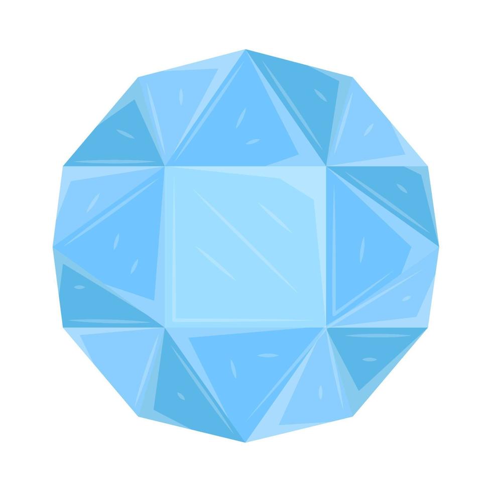gemstone diamond icon vector