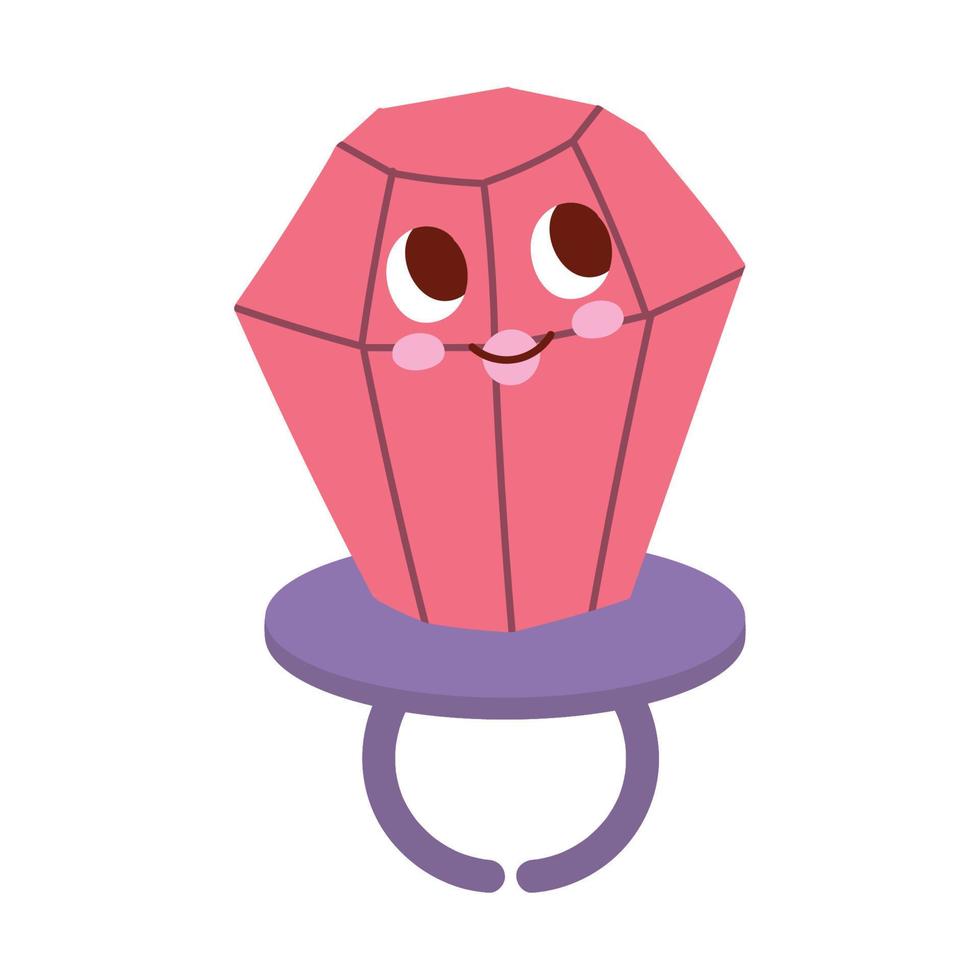 ring candy 90s retro vector