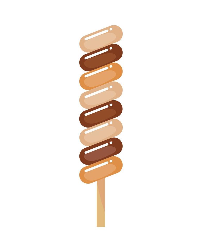 swirl candy icon vector