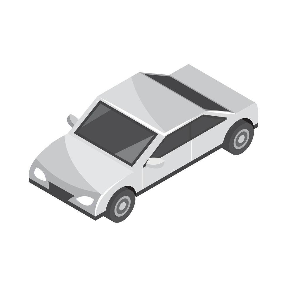 isometric car vehicle vector