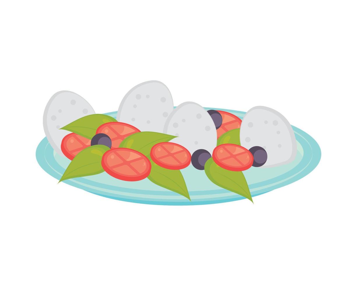 italian food icon vector