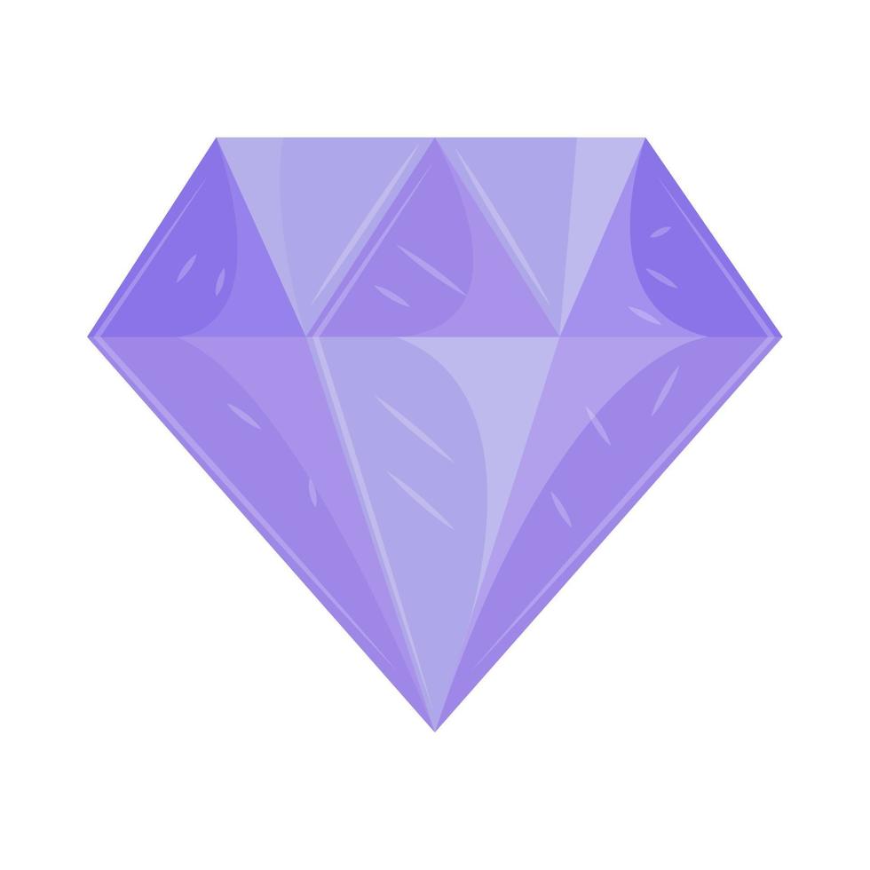 shiny gemstone icon vector