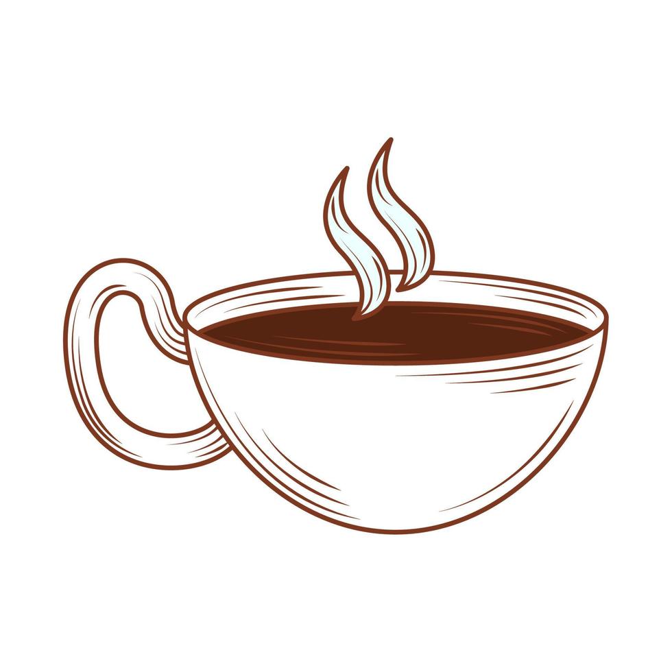 coffee cup icon vector