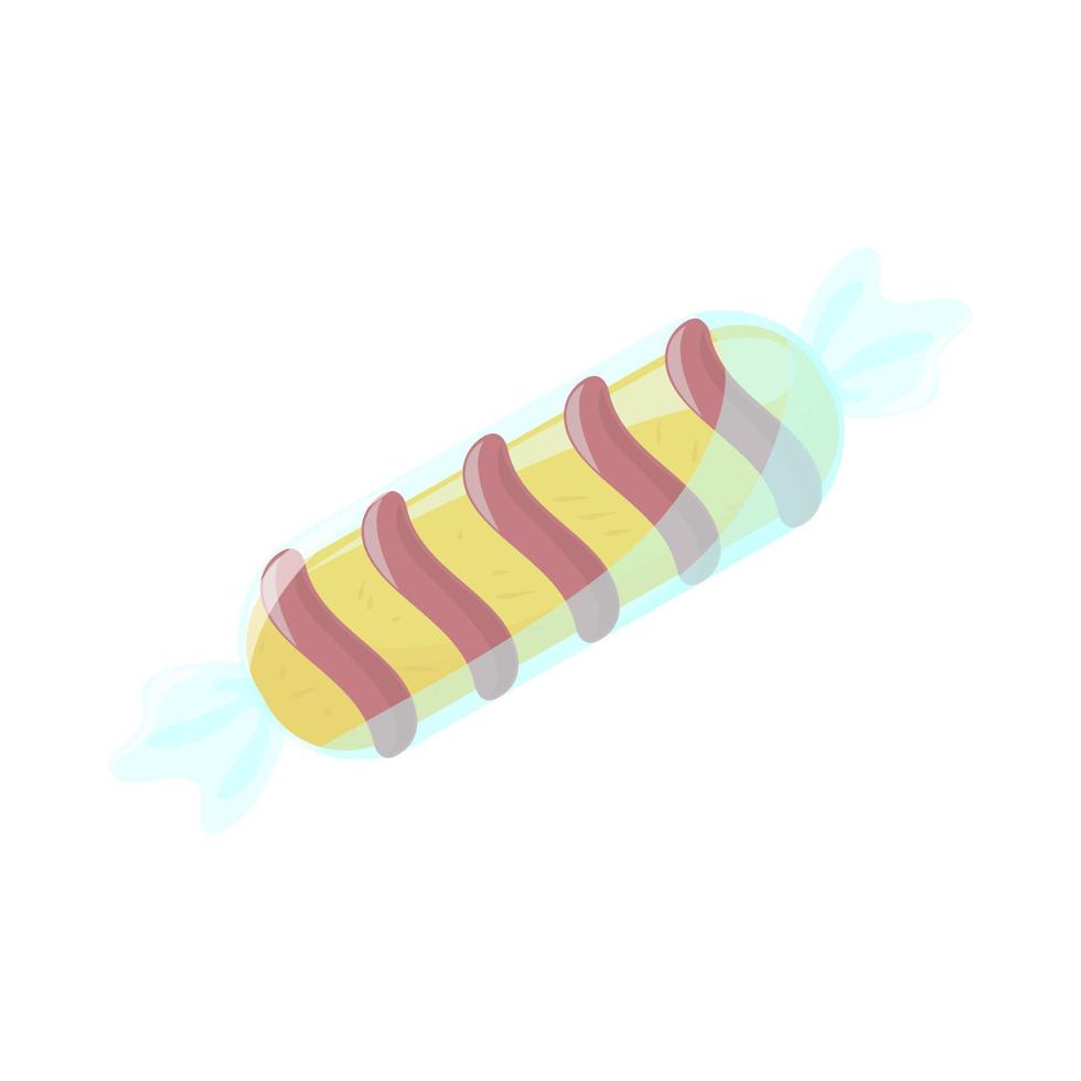 candy with cream vector