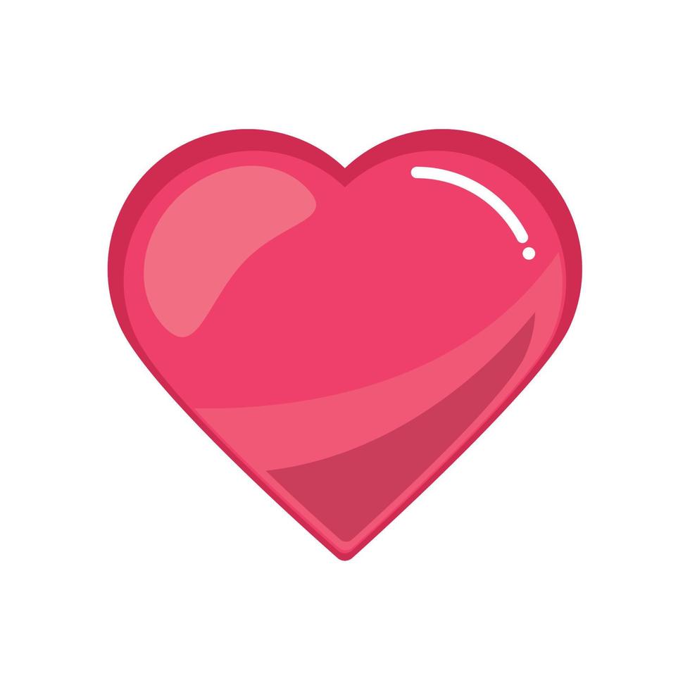 heart shaped candy vector