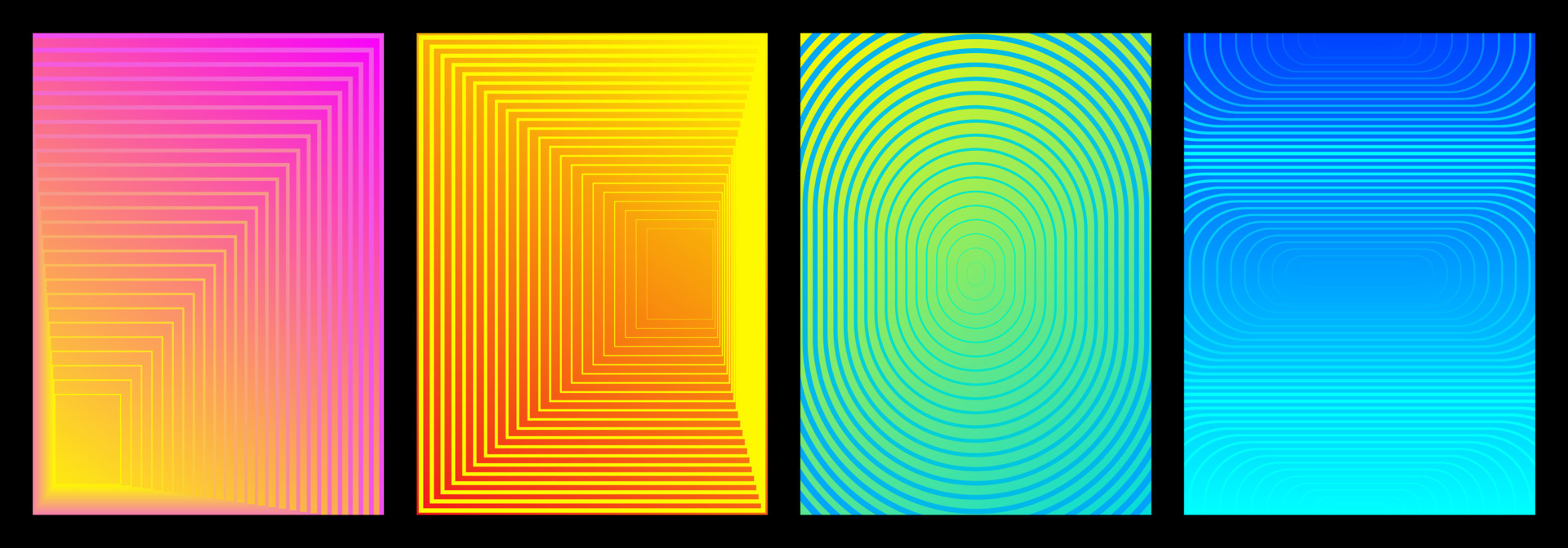 Linear design background collection 14218623 Vector Art at Vecteezy