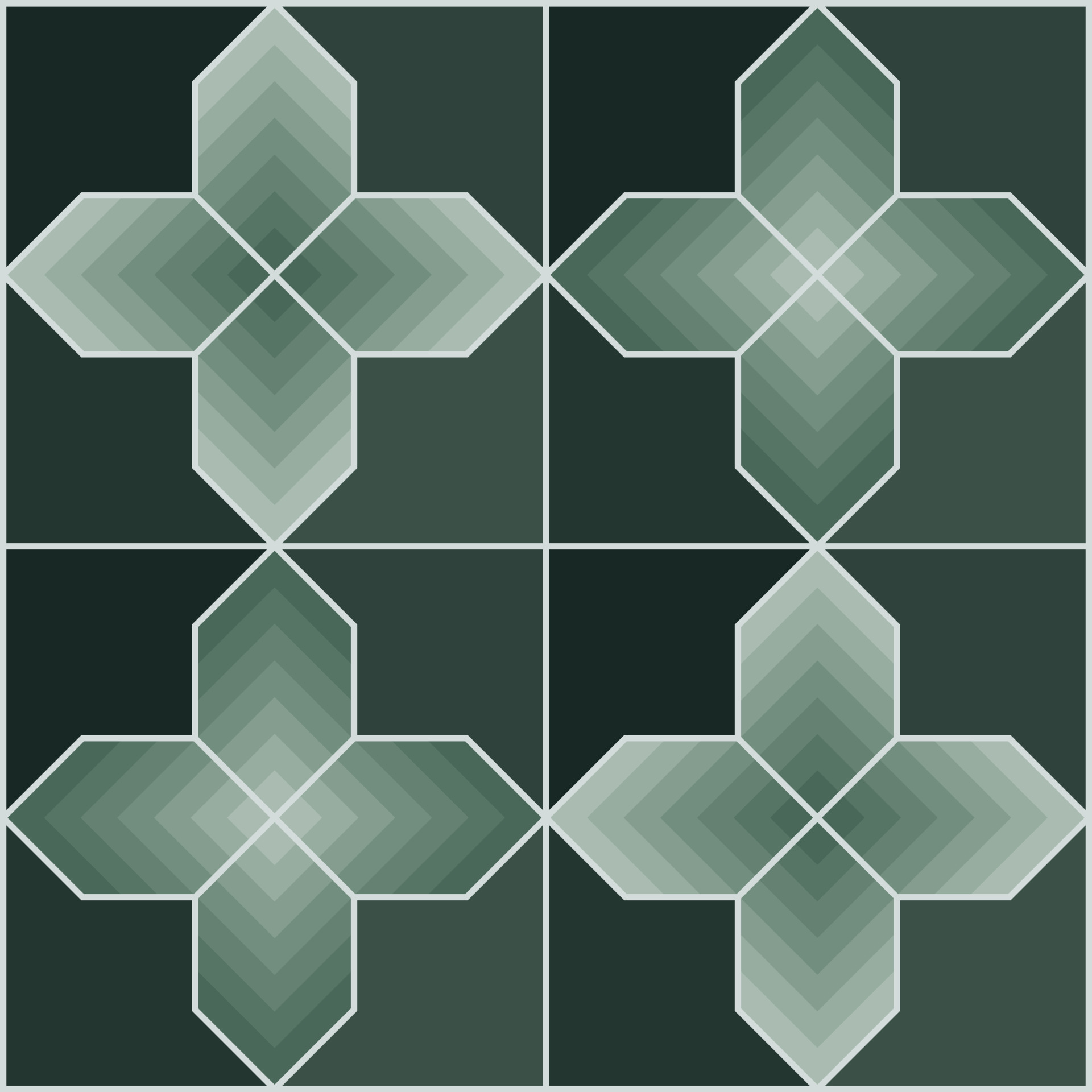 Green Gradient Cross Pattern Seamless Background 14218645 Vector Art at ...
