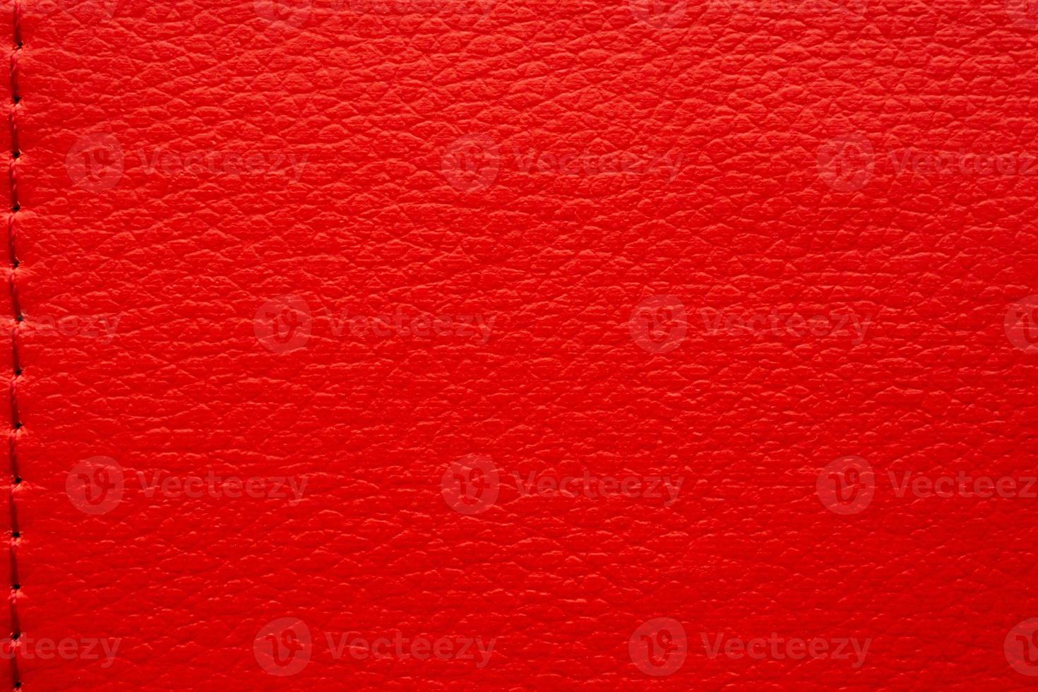 fondo de lujo de textura de cuero rojo vintage foto