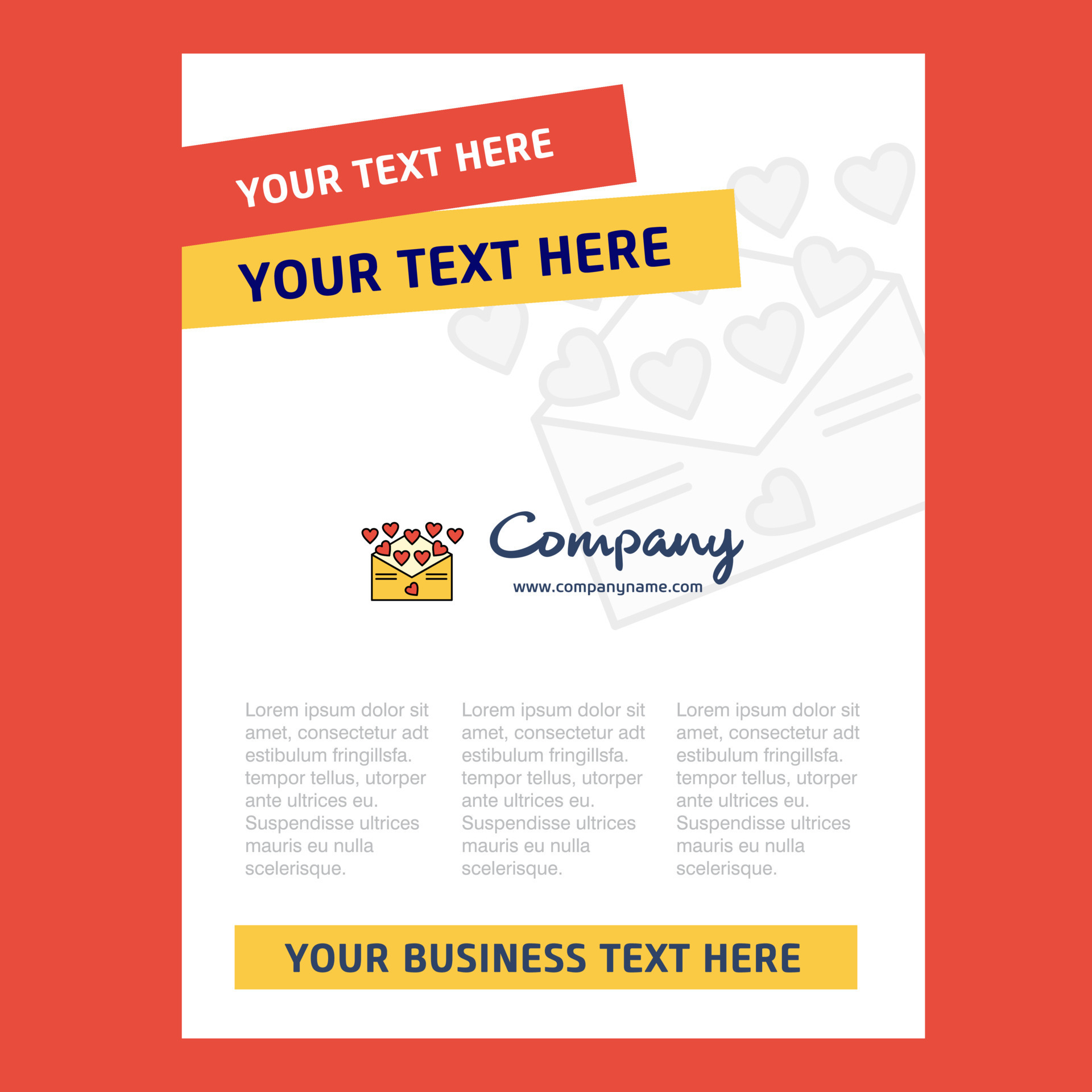 Love Letter Title Page Design For Company Profile Annual Report love-letter-title-page-design-for-company-profile-annual-report