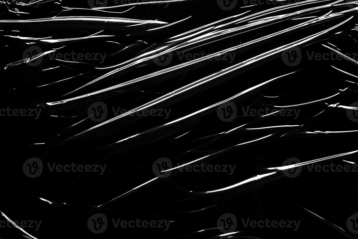 transparent plastic film wrap overlay texture background photo