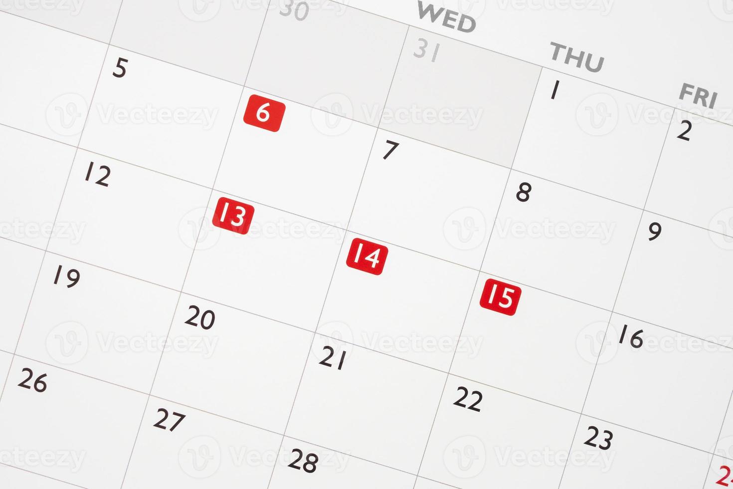 calendar page date background business planning appointment meeting concept photo