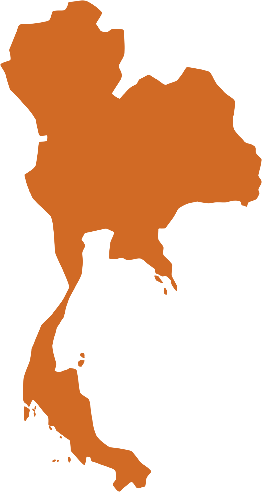 doodle freehand drawing of thailand map. 14219673 PNG