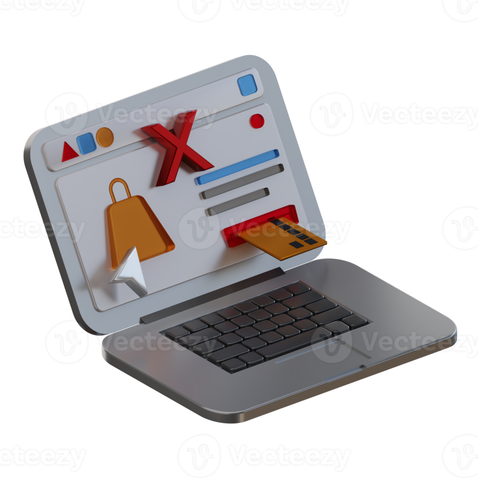 3d fail payment online shop using credit card png