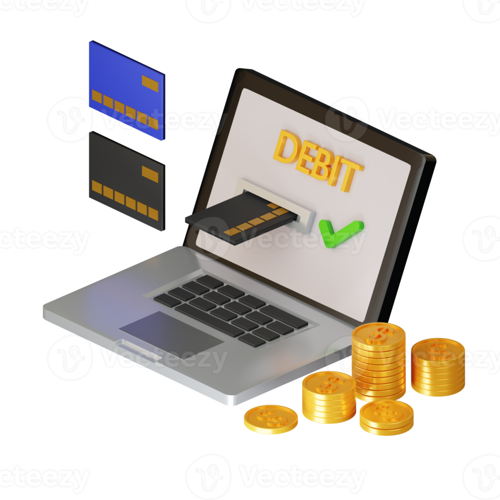 3d success payment from internet using credit card png