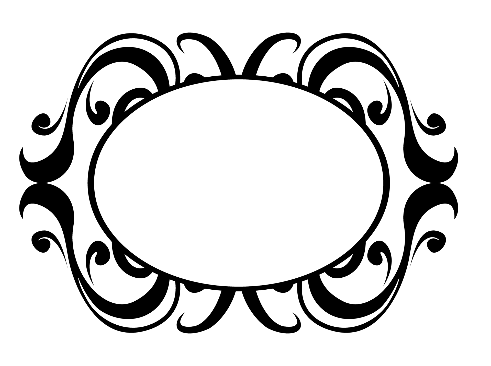 Aesthetic Frame Design with Circle Shape 14220458 PNG
