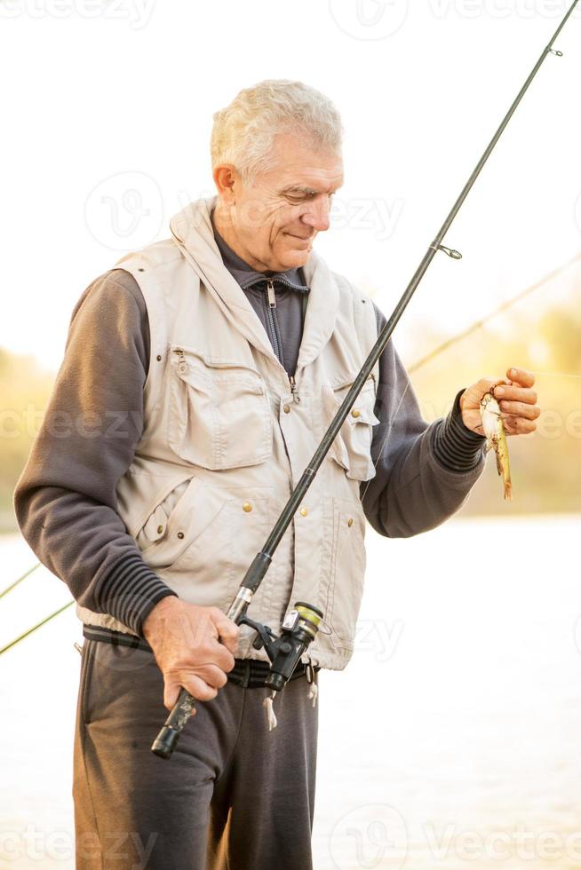 Fisherman outside view photo