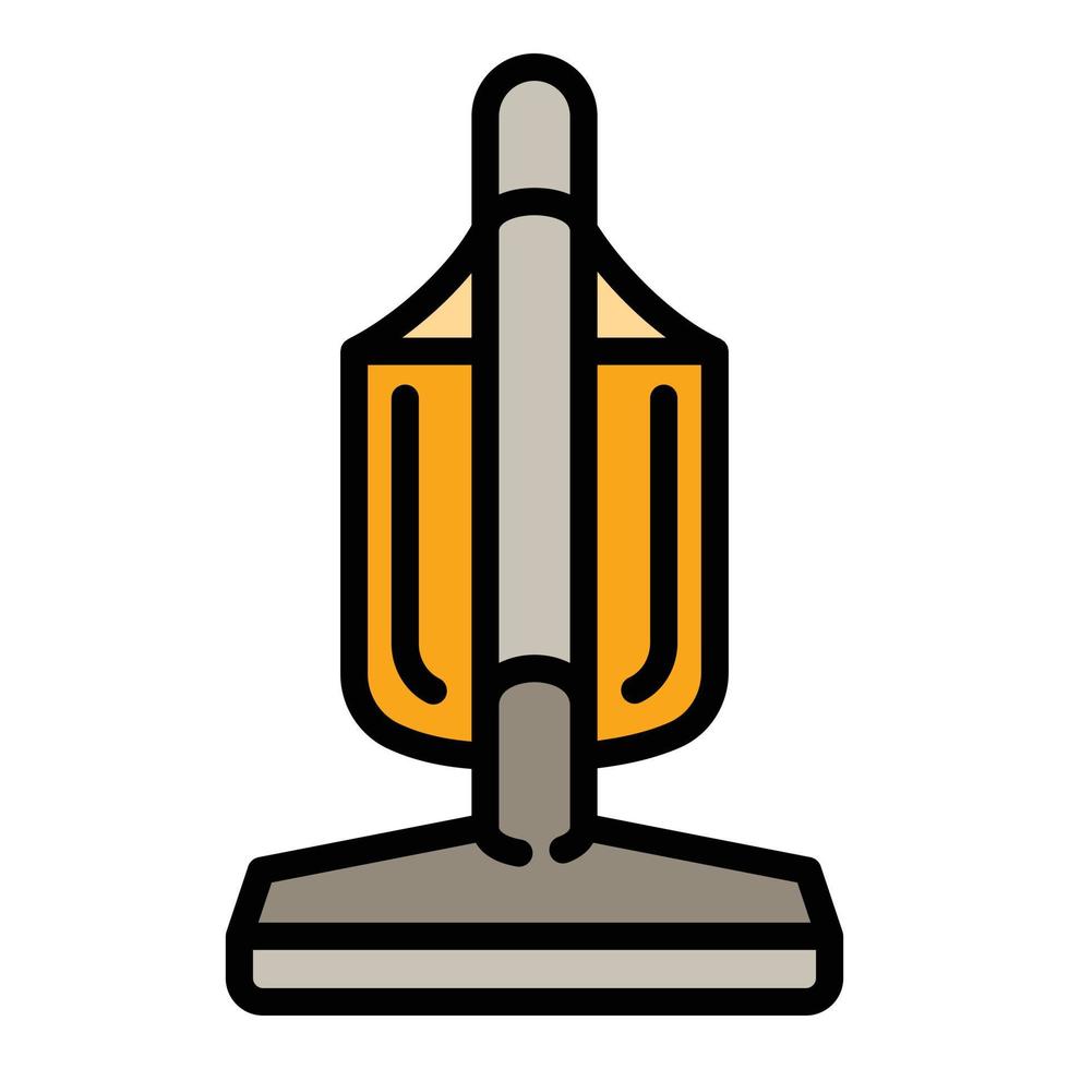 Hand vacuum cleaner icon, outline style vector