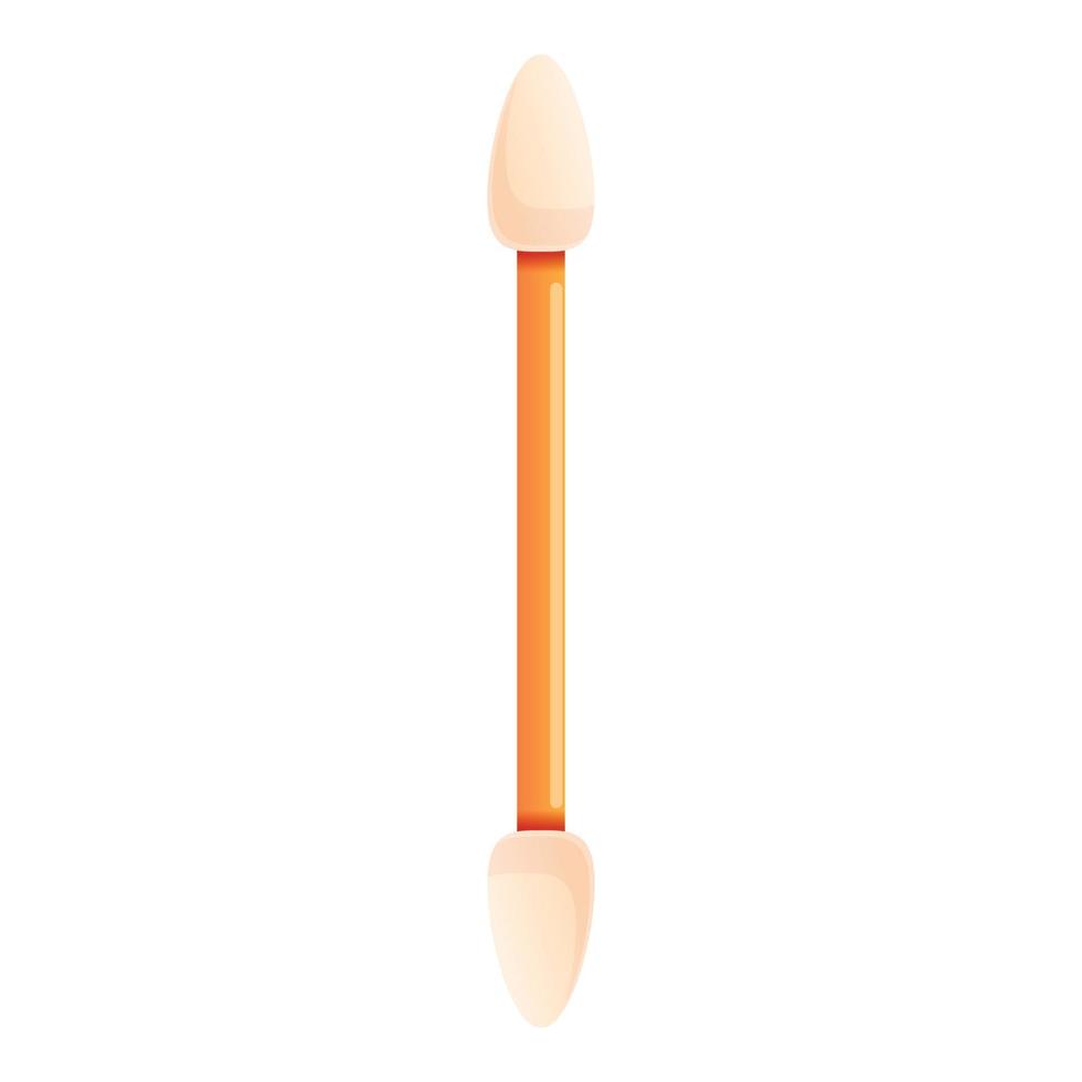 Sponge applicator icon, cartoon style vector