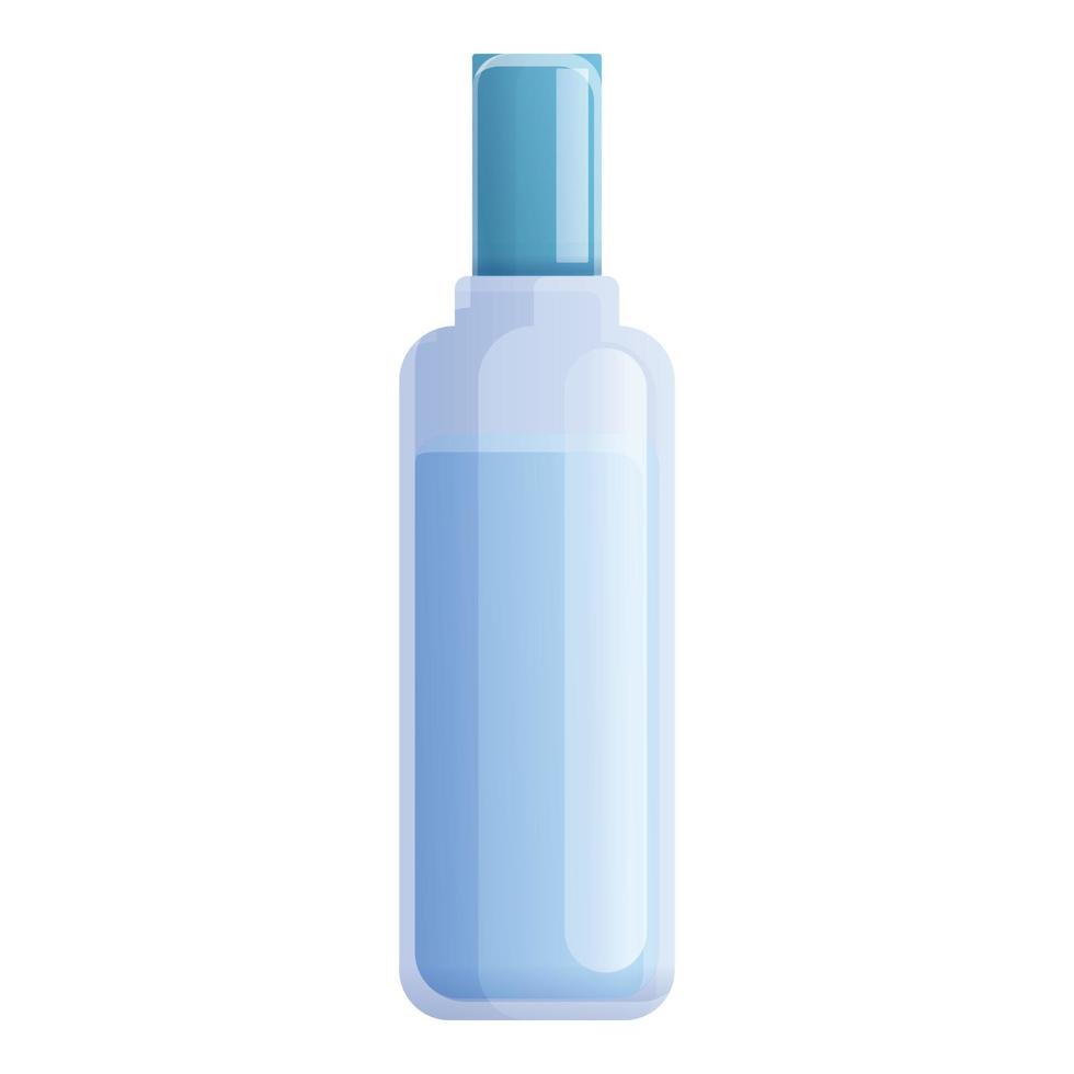 Cleaner antiseptic icon, cartoon style vector