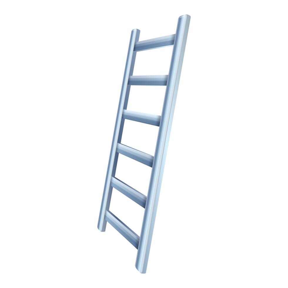Ladder icon, cartoon style vector