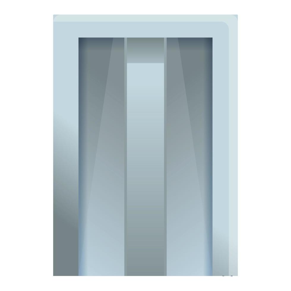 Elevator icon, cartoon style vector