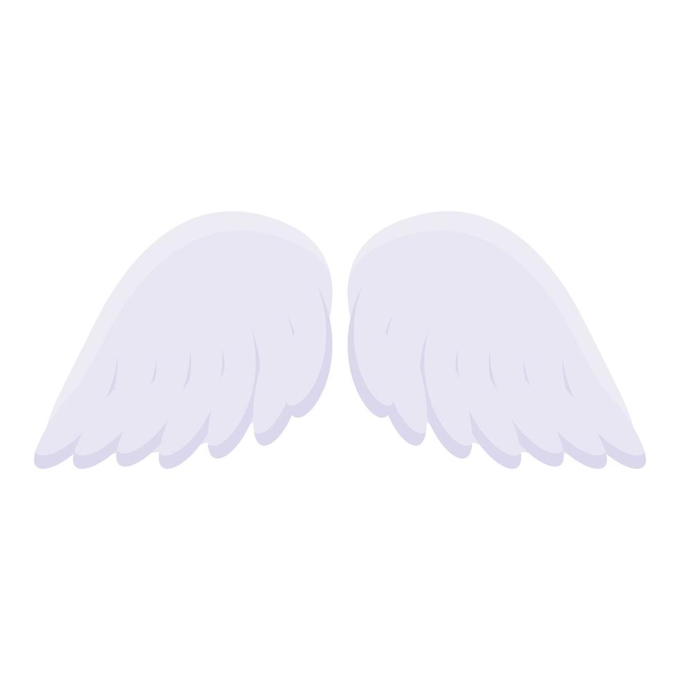 icono de alas de águila, estilo de dibujos animados vector