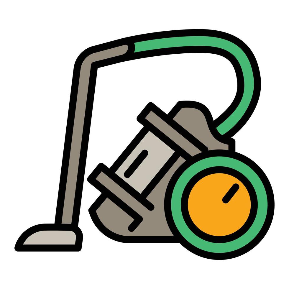 Turbo vacuum cleaner icon, outline style vector