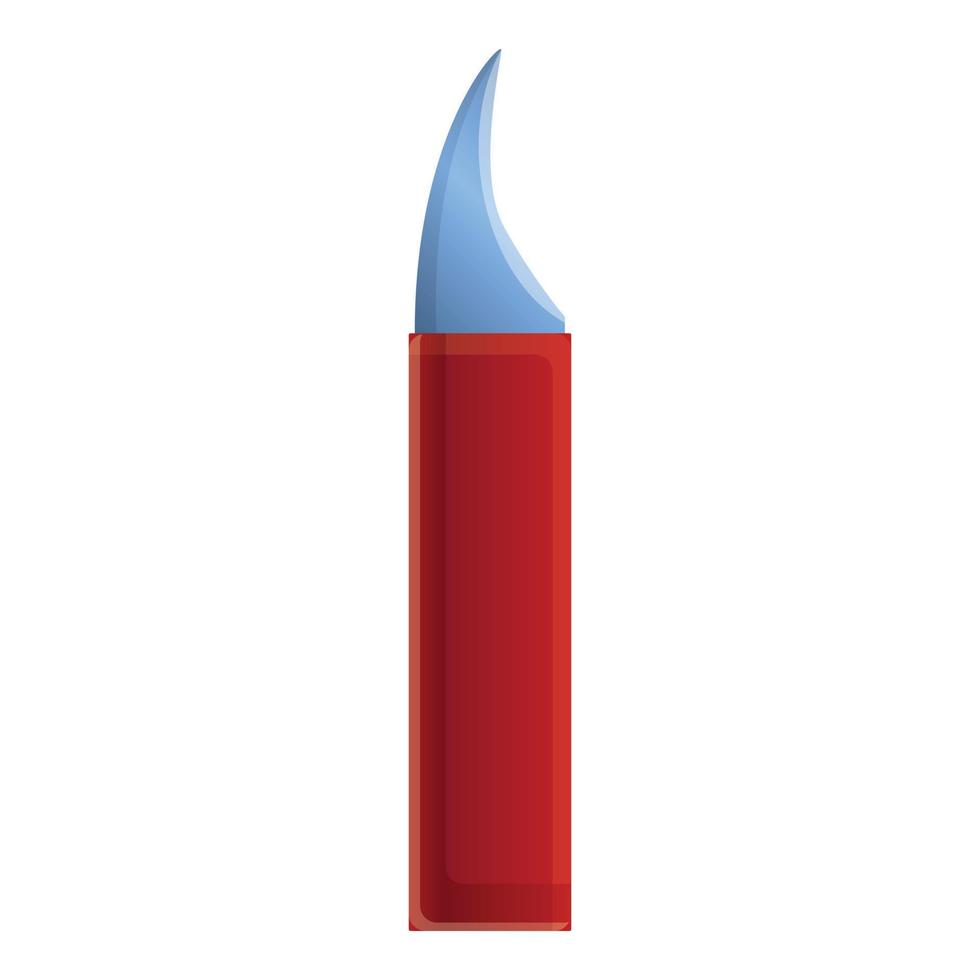 Knife shoemaker icon, cartoon style vector