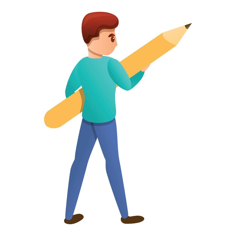Text editor man icon, cartoon style 14222838 Vector Art at Vecteezy Text editor man icon, cartoon style 14222838 Vector Art at Vecteezy