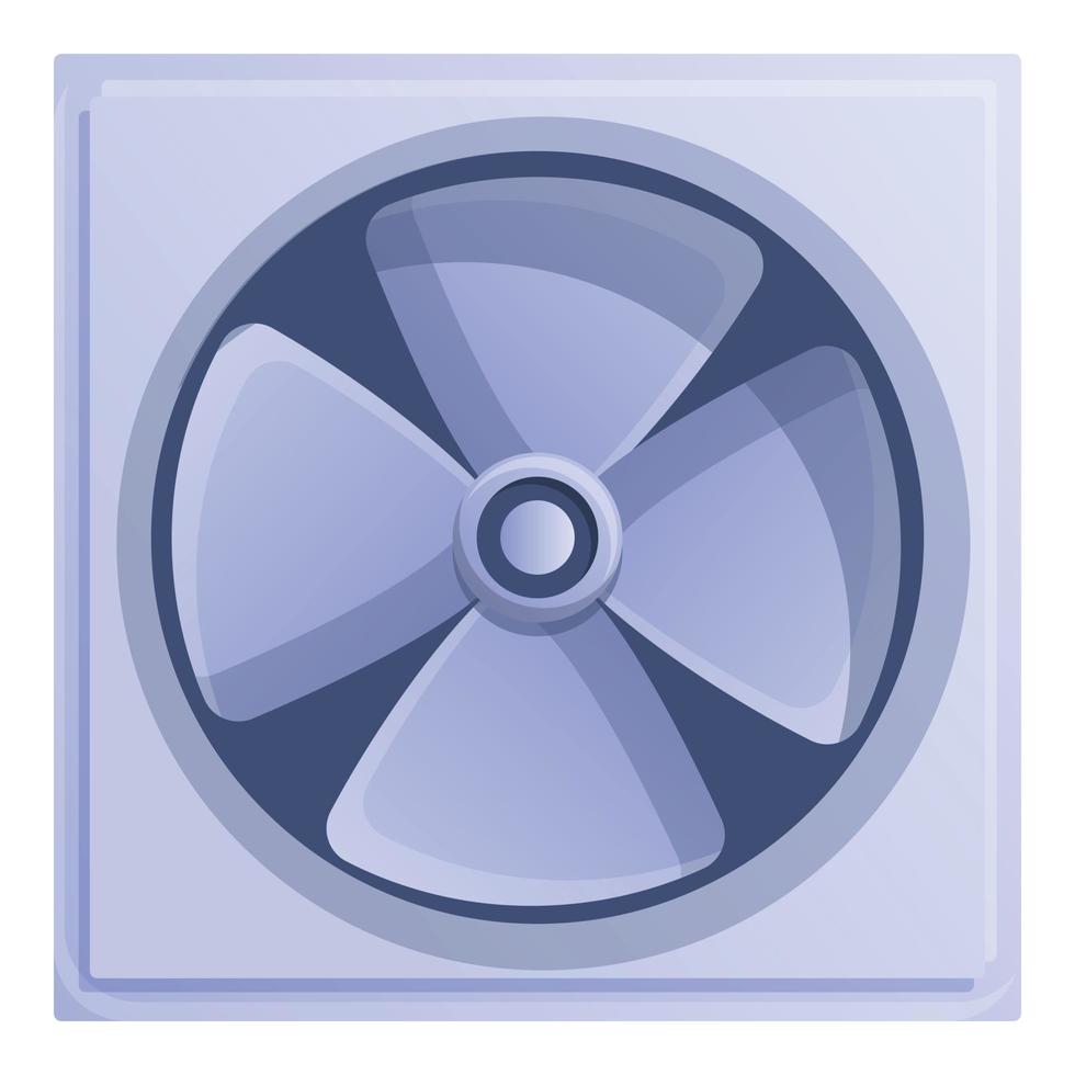 Building ventilator icon, cartoon style vector