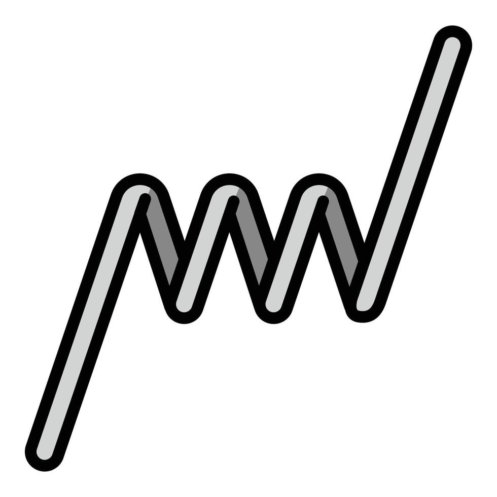 Machine coil icon, outline style vector
